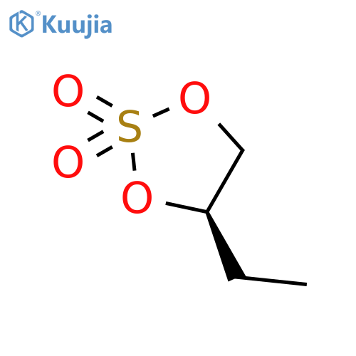 (4S)-4-ethyl-1,3,2-dioxathiolane 2,2-dioxide structure