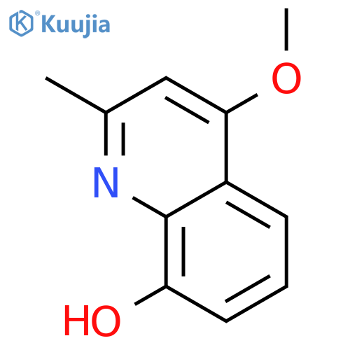 4-methoxy-2-methylquinolin-8-ol structure