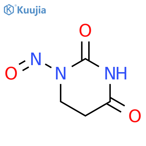 2,4(1H,3H)-Pyrimidinedione,dihydro-1-nitroso- structure