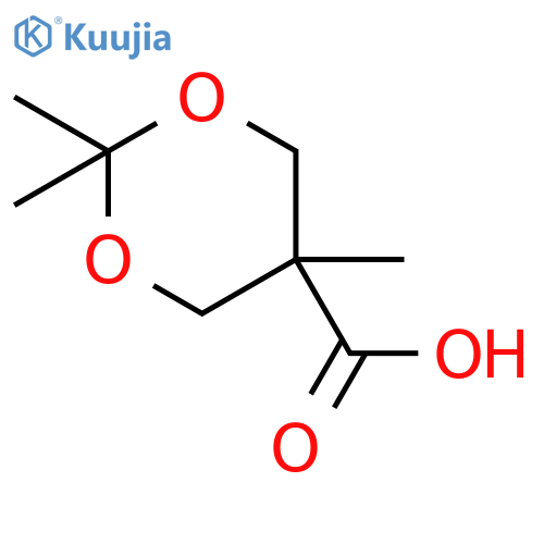 2,2,5-Trimethyl-1,3-dioxane-5-carboxylic Acid structure