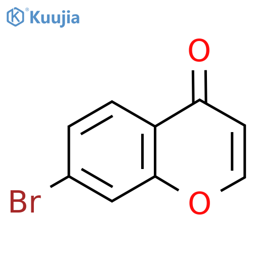 7-Bromo-4H-chromen-4-one structure
