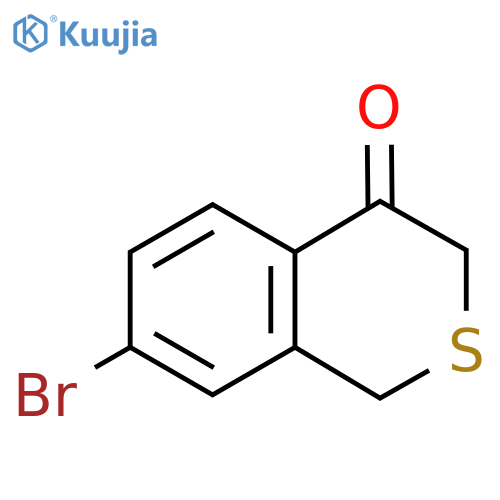 7-bromo-1H-isothiochromen-4-one structure