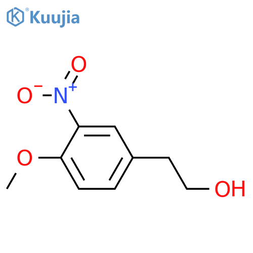 2-(4-methoxy-3-nitrophenyl)ethan-1-ol structure