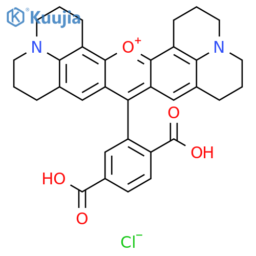 6-ROX hydrochloride structure
