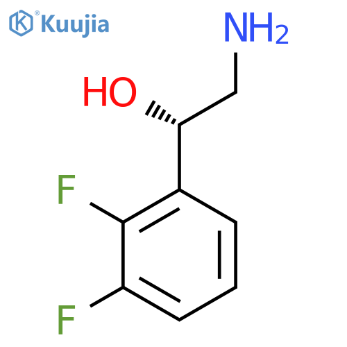 (1S)-2-Amino-1-(2,3-difluorophenyl)ethan-1-ol structure