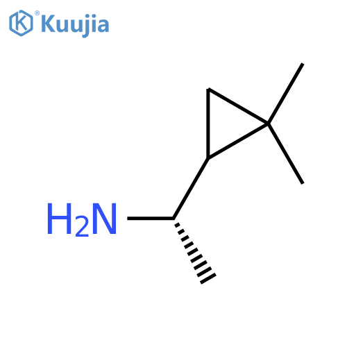 (1S)-1-(2,2-Dimethylcyclopropyl)ethan-1-amine structure