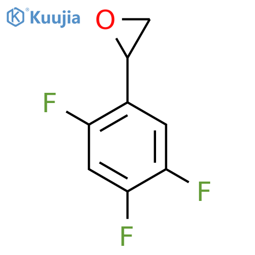 2-(2,4,5-Trifluorophenyl)oxirane structure
