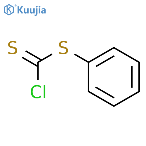 Phenyl chlorodithioformate structure