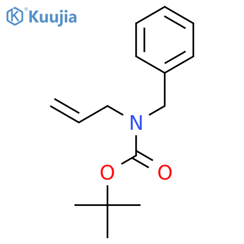 CARBAMIC ACID, (PHENYLMETHYL)-2-PROPENYL-, 1,1-DIMETHYLETHYL ESTER structure