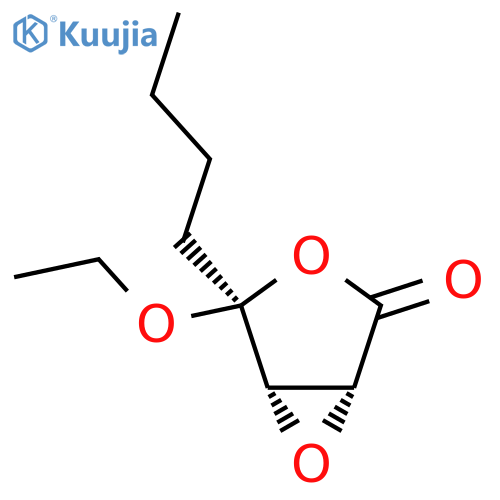 3,6-Dioxabicyclo[3.1.0]hexan-2-one,4-butyl-4-ethoxy-, [1R-(1a,4a,5a)]- (9CI) structure