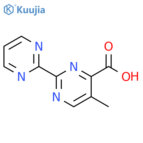 [2,2'-Bipyrimidine]-4-carboxylic acid, 5-methyl- structure