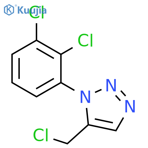 1H-1,2,3-Triazole, 5-(chloromethyl)-1-(2,3-dichlorophenyl)- structure