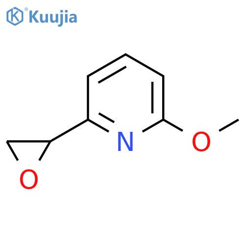 2-methoxy-6-(oxiran-2-yl)pyridine structure