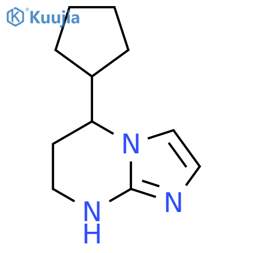 5-cyclopentyl-5H,6H,7H,8H-imidazo1,2-apyrimidine structure