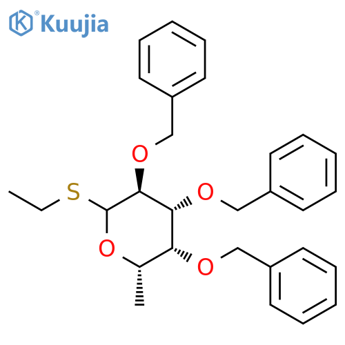 Ethyl 2,3,4-Tri-O-benzyl-1-thio-a,b-L-fucopyranoside structure
