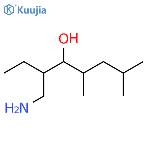 4-Octanol, 3-(aminomethyl)-5,7-dimethyl- structure
