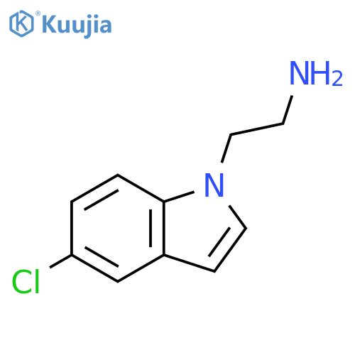 2-(5-chloro-1H-indol-1-yl)ethan-1-amine structure