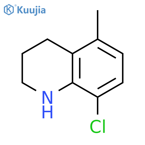 8-chloro-5-methyl-1,2,3,4-tetrahydroquinoline structure