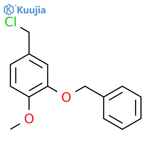 2-(benzyloxy)-4-(chloromethyl)-1-methoxybenzene structure