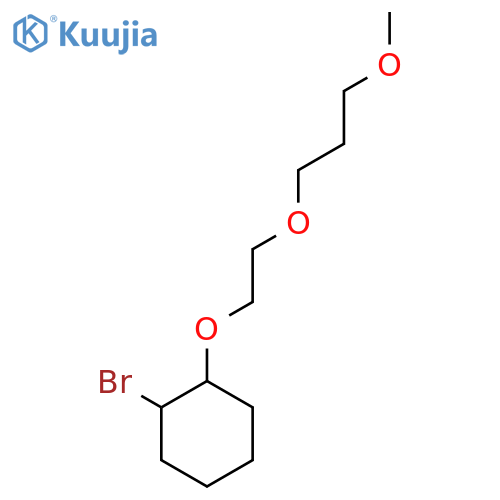 1-bromo-2-2-(3-methoxypropoxy)ethoxycyclohexane structure