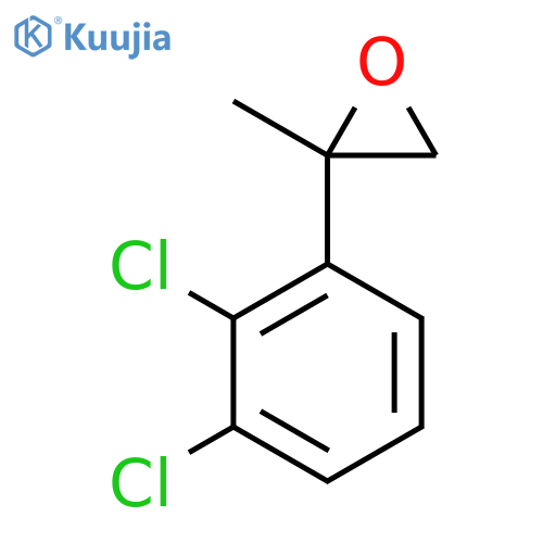 2-(2,3-dichlorophenyl)-2-methyloxirane structure