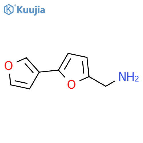 [5-(furan-3-yl)furan-2-yl]methanamine structure