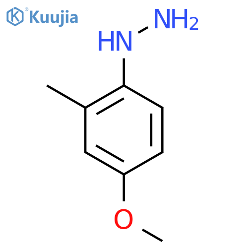 (4-Methoxy-2-methylphenyl)hydrazine structure