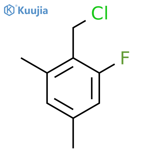2-(chloromethyl)-1-fluoro-3,5-dimethylbenzene structure