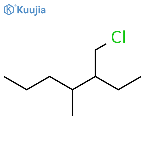 Heptane, 3-(chloromethyl)-4-methyl- structure