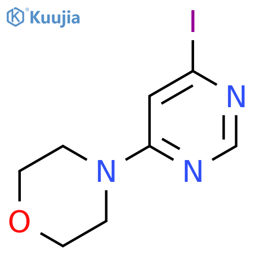 4-(6-Iodopyrimidin-4-yl)morpholine structure
