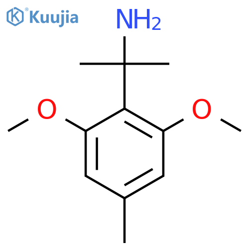 2-(2,6-dimethoxy-4-methylphenyl)propan-2-amine structure