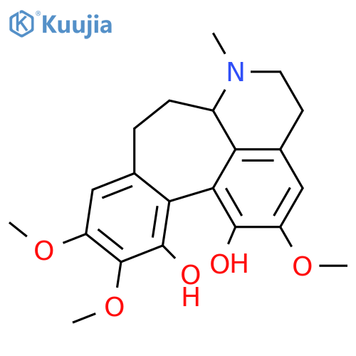 1,2,10,11,12-Pentahydroxyhomoaporphine; (S)-form, 2,10,11-Tri-Me ether structure
