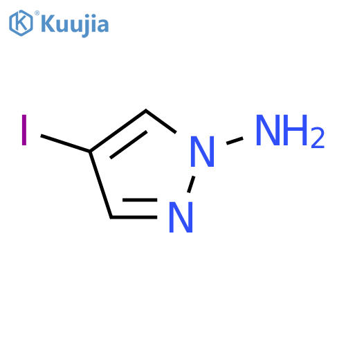 4-Iodo-pyrazol-1-ylamine structure