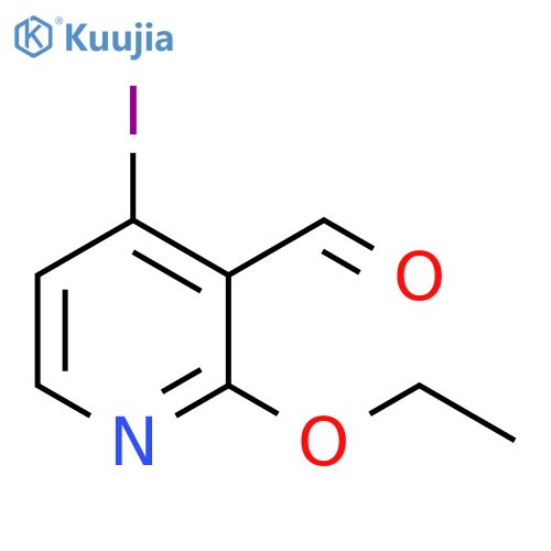 2-Ethoxy-4-iodonicotinaldehyde structure