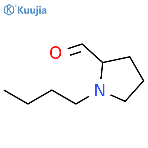 1-butylpyrrolidine-2-carbaldehyde structure