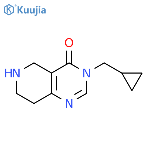 3-Cyclopropylmethyl-5,6,7,8-tetrahydro-3H-pyrido[4,3-d]pyrimidin-4-one structure