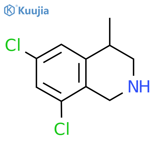 6,8-Dichloro-4-methyl-1,2,3,4-tetrahydroisoquinoline structure