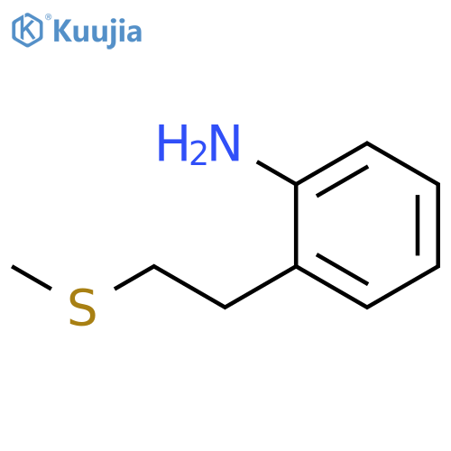 2-2-(methylsulfanyl)ethylaniline structure
