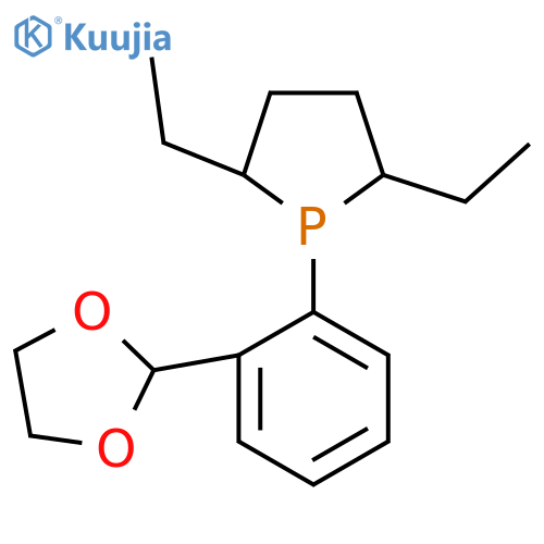 (2R,5R)-1-[2-(1,3-Dioxolan-2-YL)phenyl]-2,5-diethylphospholane structure