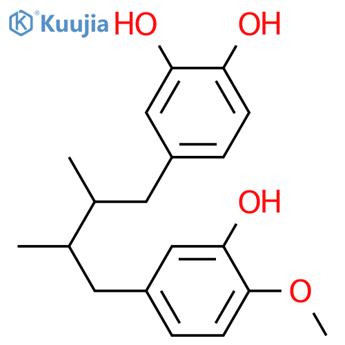 8,8'-Lignan-3,3',4,4'-tetrol; (8R*,8'S*)-form, 4-Me ether structure