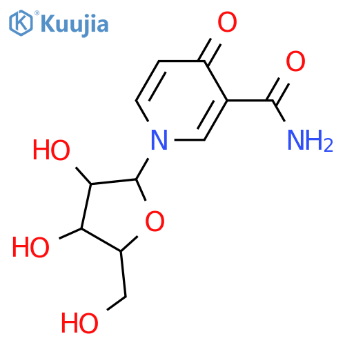 4-Hydroxy-3-pyridinecarboxylic acid; NH-form, 1-α-D-Ribofuranosyl, amide structure