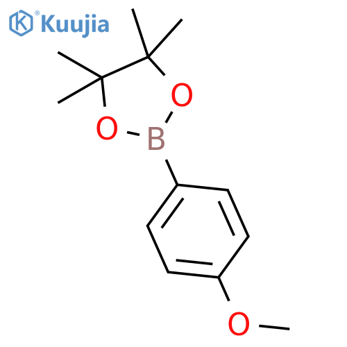 2-(4-Methoxyphenyl)-4,4,5,5-tetramethyl-1,3,2-dioxaborolane structure