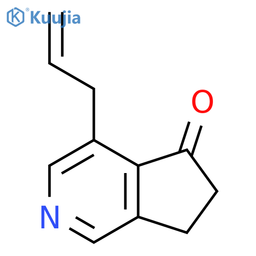 5H-Cyclopenta[c]pyridin-5-one,6,7-dihydro-4-(2-propen-1-yl)- structure
