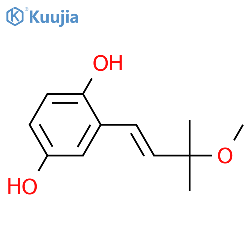 4-(2,5-Dihydroxyphenyl)-2-methyl-3-buten-2-ol; 3-Me ether structure