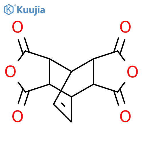 Bicyclo2.2.2oct-7-ene-2,3,5,6-tetracarboxylic Dianhydride structure