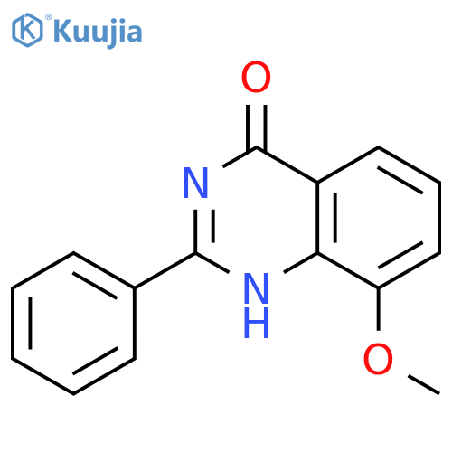 4(1H)-Quinazolinone, 8-methoxy-2-phenyl- (9CI) structure