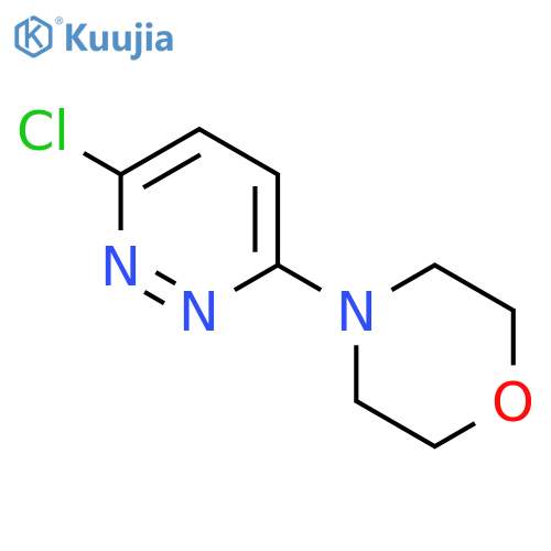 4-(6-Chloropyridazin-3-yl)morpholine structure