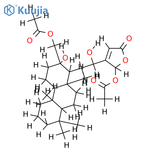 24,25-Diacetylvulgaroside structure