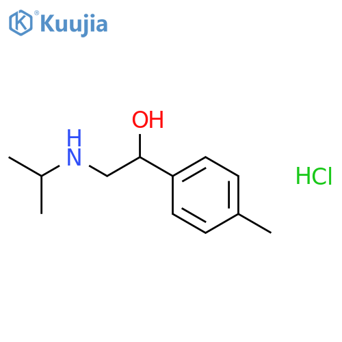 D,L-4'-Methyl-a-(1-isopropylaminomethyl) Benzyl Alcohol, Hydrochloride structure