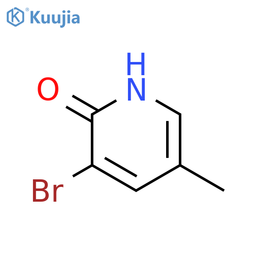 3-bromo-5-methylpyridin-2-ol structure